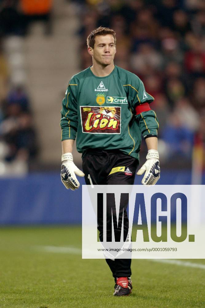 Maillot FC Nantes Domicile 2004-2005 - Taille M - Signé Mickaël Landreau