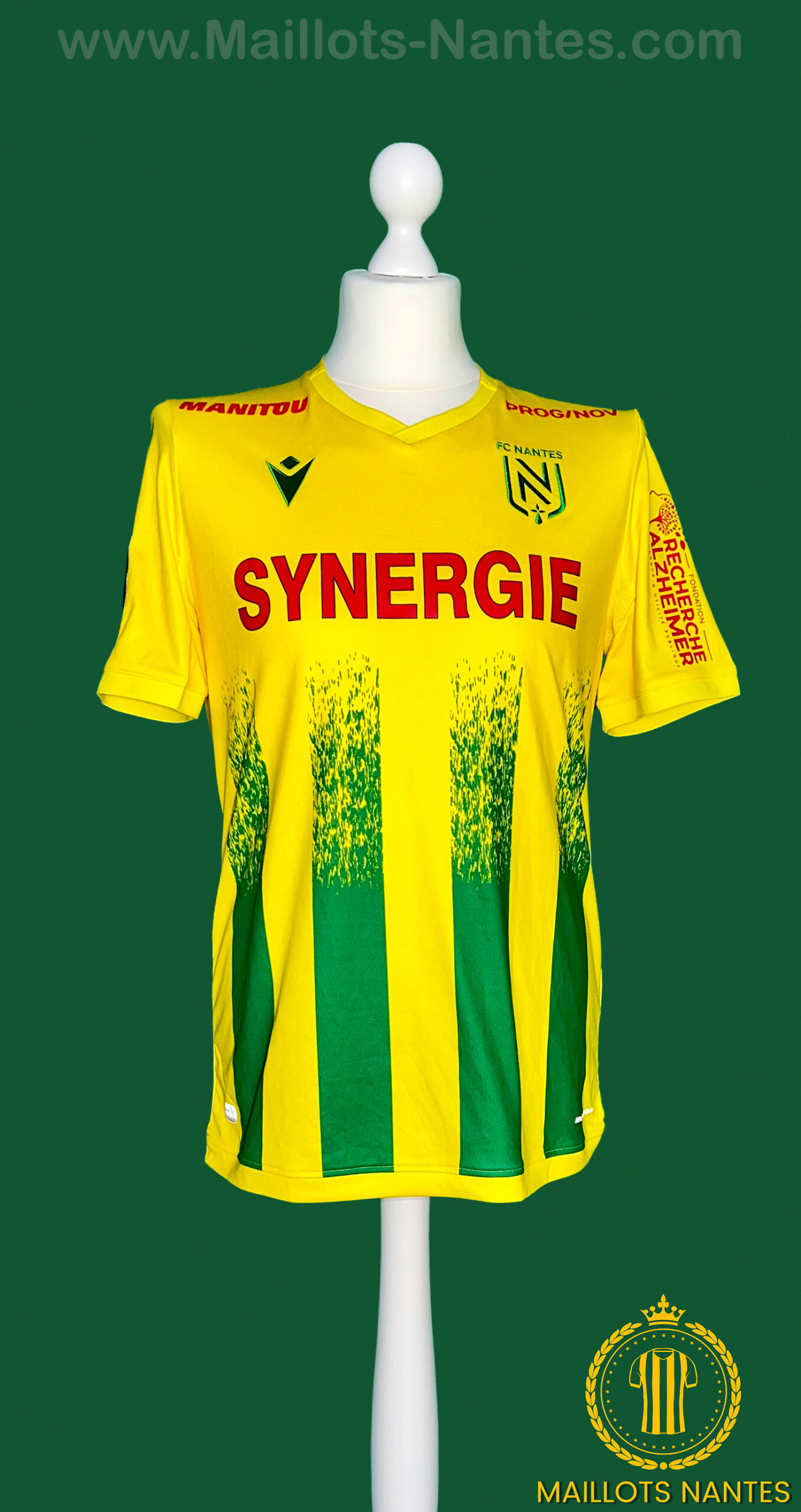 Maillot FC Nantes préparé pour Jean-Charles Castelletto 2020/2021