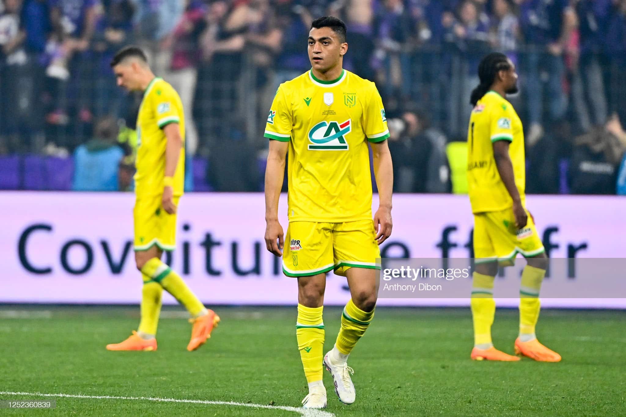 Poster FC Nantes – Toile Coton Maillot Vainqueur Coupe De France 2022
